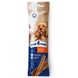 Ласощі для собак Club 4 Paws Dental Sticks середні породи, 77 г