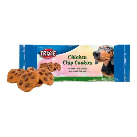 Ласощі Trixie Chicken Chip Cookies для собак печиво з куркою 100 г
