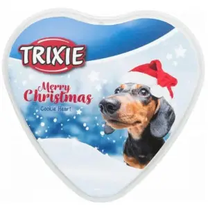 Ласощі для собак Trixie Christmas Cookie Heart різдвяне печиво 300г (TX-92743)