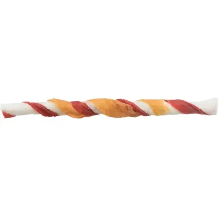Ласощі Trixie Denta Fun Chewing Rolls для собак Паличка для чищення зубів з куркою 12 см 80 г 10 шт