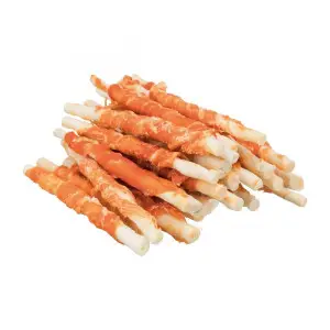 Ласощі Trixie Denta Fun Chewing Rolls для собак Паличка для чищення зубів з куркою 12 см 240 г 30 шт