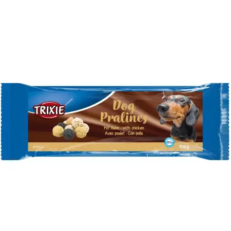 Ласощі для собак Trixie Dog Pralines with chicken, курка та злаки, 100 г (TX-31652)