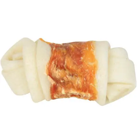Лакомство Trixie Denta Fun Chicken Chewing Bone для собак Кость для чистки зубов с курицей 5 см 70 г/5 шт