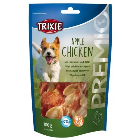 Лакомство Trixie Premio Apple Chicken для собак с курицей и яблоком 100 г