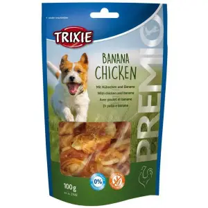 Ласощі Trixie Premio Banana Chicken для собак з куркою та бананом 100 г