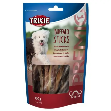 Ласощі для собак Trixie Premio Buffalo Sticks палички, з м'ясом буйвола, 100 г (TX-31402)