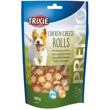 Ласощі Trixie Premio Chicken Cheese Rolls для собак роли з куркою та сиром 100 г