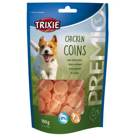 Ласощі Trixie Premio Chicken Coins для собак монетки з куркою 100 г