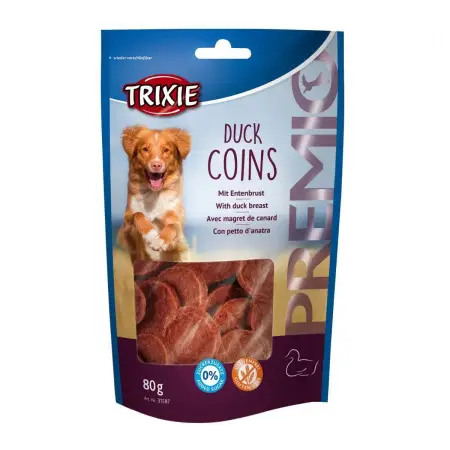 Ласощі Trixie Premio Duck Coins для собак монетки з качкою 80 г
