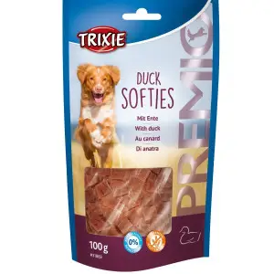 Ласощі Trixie Premio Duck Softies для собак шматочки з качкою 100 г