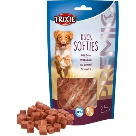 Лакомство Trixie Premio Duck Softies для собак кусочки с уткой 100 г