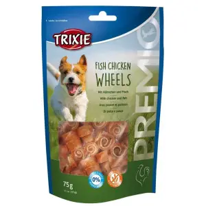 Ласощі Trixie Premio Fish Chicken Wheels для собак з куркою та рибою 75 г