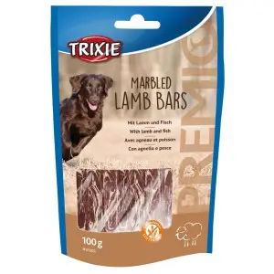Ласощі для собак Trixie Premio Marbled Lamb Bars, з ягням, 100 г (TX-31603)