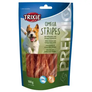 Ласощі Trixie Premio Omega Stripes для собак палички з куркою 100 г