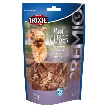 Ласощі Trixie Premio Rabbit Cubes для собак шматочки із кроликом 100 г