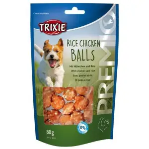 Ласощі Trixie Premio Rice Chicken Balls для собак курячі кульки з рисом 80 г