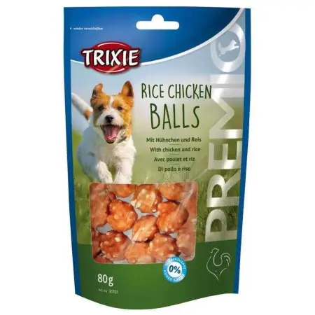 Ласощі Trixie Premio Rice Chicken Balls для собак курячі кульки з рисом 80 г
