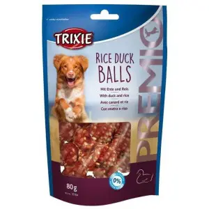 Ласощі Trixie Premio Rice Duck Balls для собак кульки з качкою і рисом 80 г