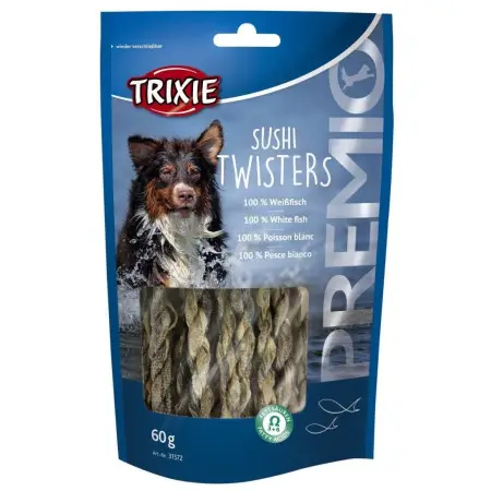 Ласощі для собак Trixie Premio Sushi Twisters, з рибою, 60 г (TX-31572)