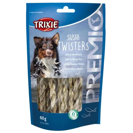 Ласощі для собак Trixie Premio Sushi Twisters з рибою 75 г (TX-31572)