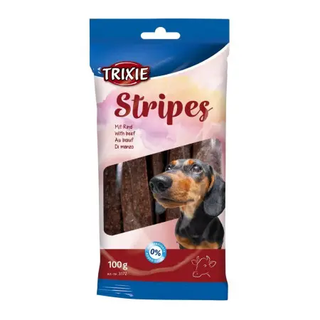 Ласощі Trixie Stripes для собак полоски з яловичиною 100 г