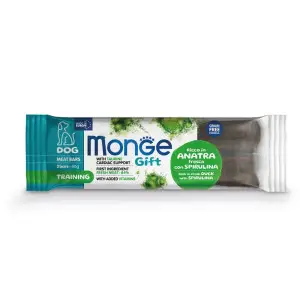 Ласощі длясобак Monge Gift Dog Training качка зі спіруліном 40 г