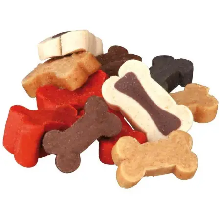 Ласощі Trixie Soft Snack Bony Mix для собак з яловичиною ягням лососем та куркою 500 г