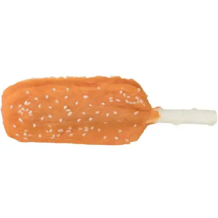 Лакомство Trixie Denta Fun Chicken Pop для собак для чистки зубов с курицей и кунжутом 46 г 12 см 50 шт
