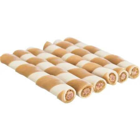 Ласощі Trixie для собак Filled Chew паличка пресована жувальна з куркою 10 см 17 г 100 шт