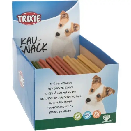 Лакомство Trixie для собак Rice Сhewing Stick Палочки рисовые 23 см 100 г 40 шт