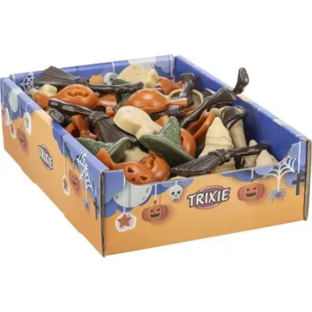 Лакомство Trixie Halloween Selection для собак с курицей 84 шт
