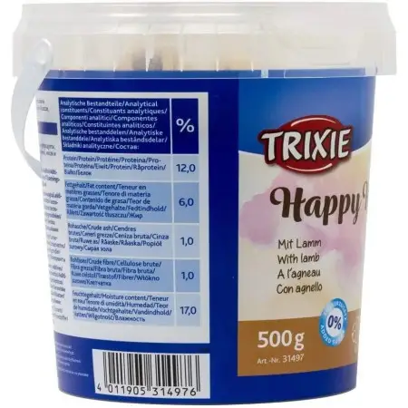 Ласощі Trixie Soft Snack Happy Hearts для собак з ягням 500 г