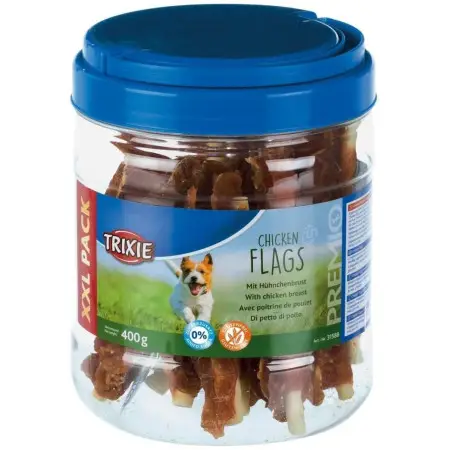 Ласощі Trixie Soft Snack Happy Mix для собак з куркою ягням та лососем 500 г