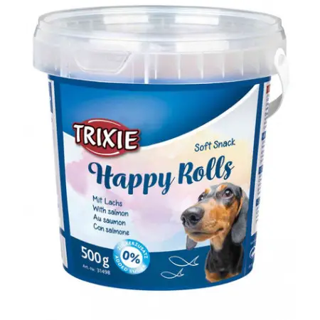 Ласощі Trixie TX-31498 Happy Rolls для собак із лососем 500 г
