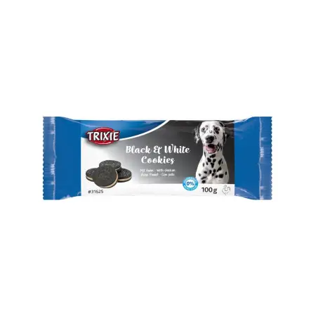 Печиво Trixie для собак Black & White з куркою d4см 4шт 100г (TX-31865)