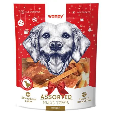 Wanpy Assorted Multi Treats ВАНПИ ПОДАРОК МИКС лакомство для собак, 0.3 кг.