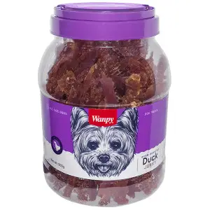 Wanpy Duck Jerky ВАНПІ ФІЛЕ КАЧКИ В’ЯЛЕНЕ ласощі для собак , 0.8 кг.
