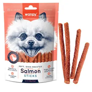 Wanpy Salmon Sticks ВАНПІ ПАЛИЧКИ З ЛОСОСЕМ лакомство для собак , 0.1 кг