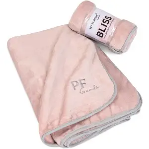 Плед для собак та котів Pet Fashion Bliss №2 (77х100 см), світло-рожевий