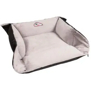 Лежак для собак та котів Pet Fashion Simon 2, (66x54x20 см), чорно-сірий