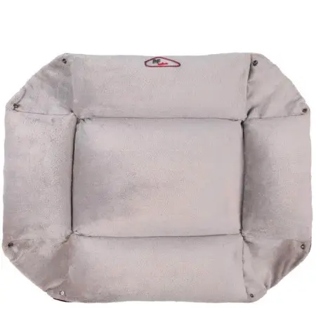 Лежак для собак та котів Pet Fashion Simon 2, (66x54x20 см), чорно-сірий