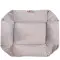 Лежак для собак та котів Pet Fashion Simon 2, (66x54x20 см), чорно-сірий