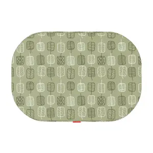 Лежанка для собак WAUDOG Relax, малюнок "Зелене листя", зі змінним чохлом , S, Ш 55 см, Дл 40см