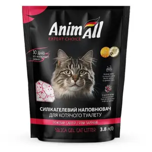 Наповнювач силікагелевий AnimAll Рожевий сапфір, 3.8 л