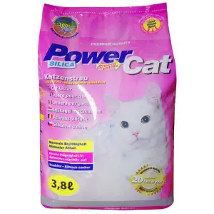Наповнювач силікагелевий Power Cat для котів 3.8 л
