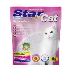 Наповнювач силікагелевий Star Cat для котів, 5 л