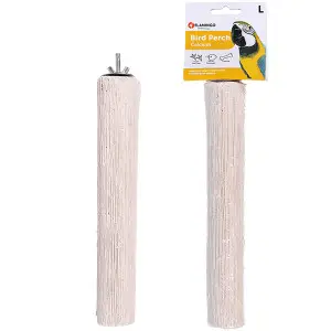 Flamingo Perch Calcium ФЛАМІНГО ЖЕРДОЧКА З КАЛЬЦІЄМ для гігієни дзьоба та кігтів птахів 4,1х4,1х25 см
