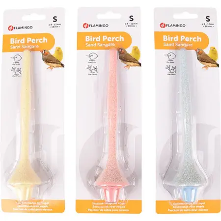 Flamingo Sand Perch Plastic ФЛАМІНГО ПІЩАНА ЖЕРДОЧКА для птахів 0,8-1,2х18 см