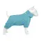 Дощовик для собак WAUDOG Clothes, водонепроникний, L50, В 70-74 см, С 47-50 см, блакитний