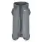 Дощовик для собак WAUDOG Clothes, водонепроникний, L50, В 70-74 см, С 47-50 см, сірий